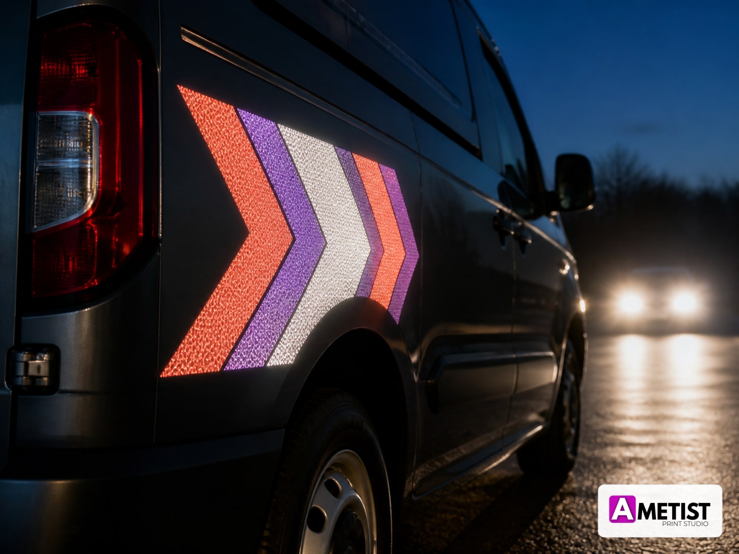 Autocolant Reflectorizant