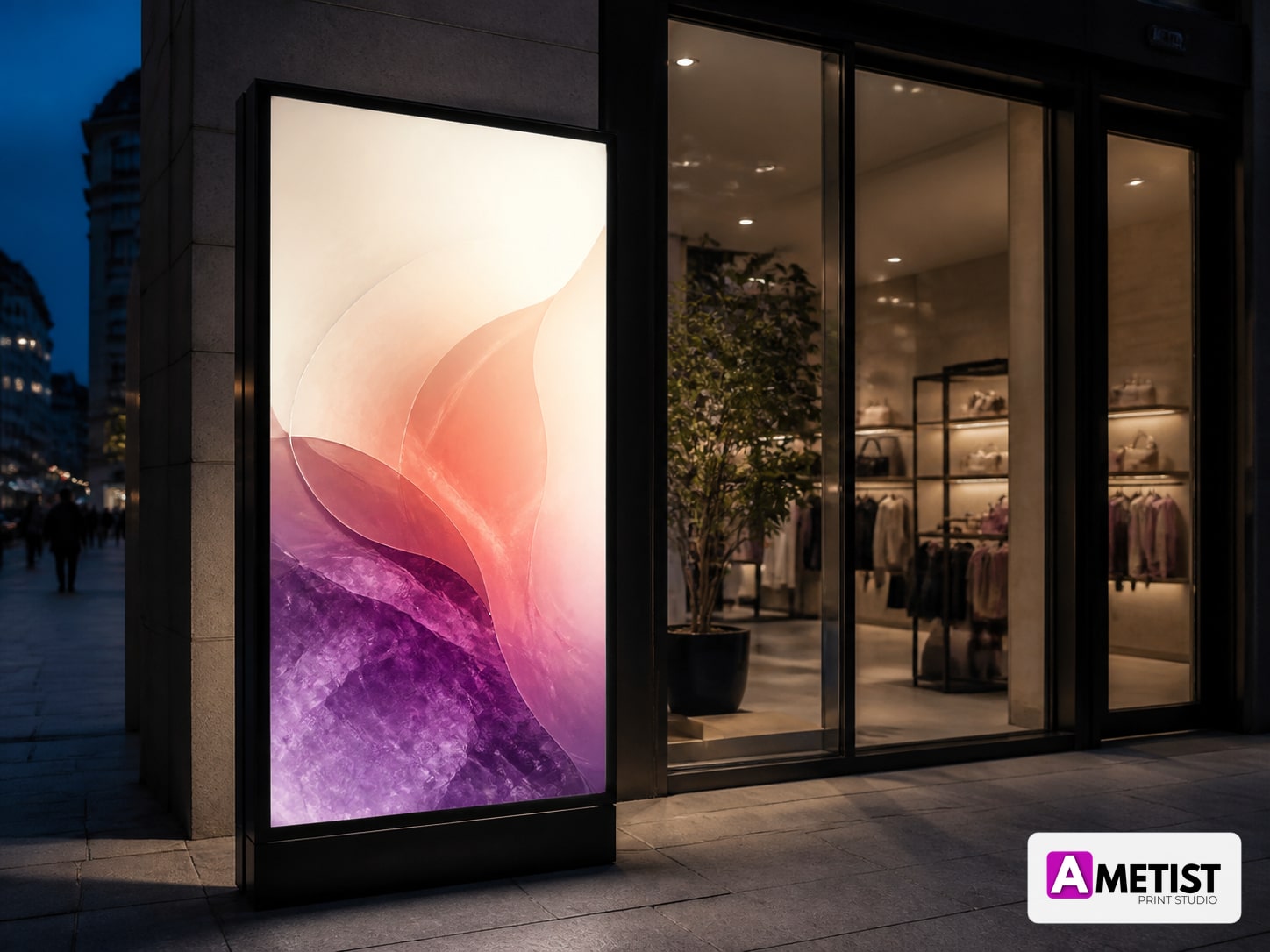 Banner Backlit